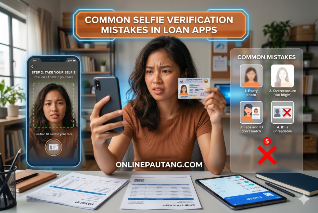 Blurry selfie glare cracked camera and poor lighting examples that cause eKYC rejection