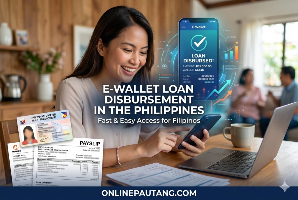 Loan app using GCash and Maya for fast e-wallet disbursement in the Philippines