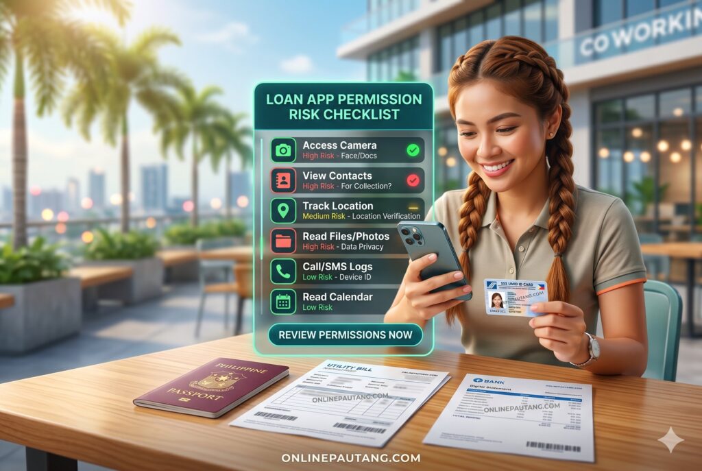 Mobile app permissions borrowers should review before applying for online loans
