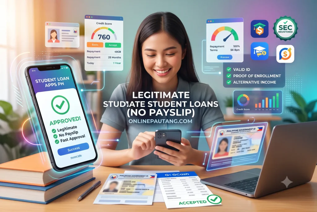 Which Are the Legitimate Student Loan Apps in the Philippines for Borrowers Without Payslips?